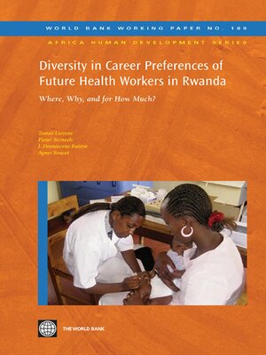 cover image of Diversity in Career Preferences of Future Health Workers in Rwanda